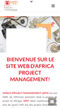 Mobile Screenshot of africaprojectmanagement.com